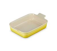 Le Creuset Héritage Plat Rectangulaire, Céramique, 32 cm, 2,31 kg, Soleil, 71102324030001