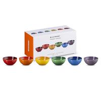 Le Creuset Lot de 6 bols à goûter en grès arc-en-ciel