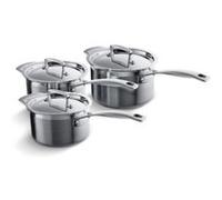 LE CREUSET MAGNETIK SET DE 3 CASSEROLES + COUVERCLES (16 / 18 / 20 CM) G