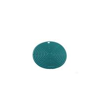 Le Creuset Manique/Dessous de Plat, Silicone, Rond, ⌀ 20 cm, Bleu Caraïbes, 93000230490200