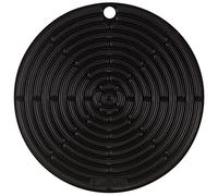 Le Creuset Manique/Dessous de Plat, Silicone, Rond, ⌀ 20 cm, Noir Mat, 93000230310200