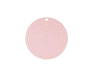 LE CREUSET Manique/Dessous de Plat, Silicone, Rond, ⌀ 20 cm, Rose Poudré, 93000230231200