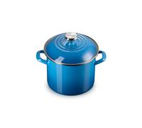 Le Creuset Marmite traditionnelle en émail sur acier, 6 litres, Marseille avec bouton en acier inoxydable