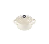 LE CREUSET MINI COCOTTE CERAMIQUE 10 cm Pearlized Crème