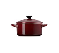 LE CREUSET Mini-Cocotte POTERIE 10cm/0,2L Grenat rouge foncé