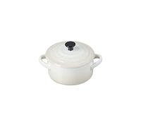 Le Creuset Mini-Cocotte Ronde en Céramique, 250 ml, Meringue, 71901107160100