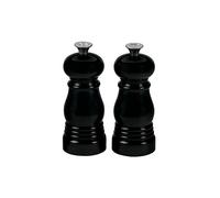 LE CREUSET Mini set de moulins à sel et à poivre 12,5 cm Noir noir