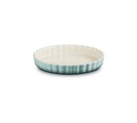 LE CREUSET Moule à tarte 28cm/2,1l POTERIE Sea Salt gris clair