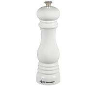 Le Creuset Moulin à Poivre Classique Réglable, Plastique ABS Résistant aux Éclats, Anticorrosion, 21 cm, Blanc, 96001900010000