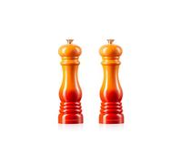 Le Creuset Moulin à poivre et sel, 20,3 cm, Céramique, Lot de 2, Flame