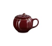 Le Creuset Mug en céramique avec couvercle en forme de citrouille Rhone 414 ml