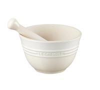 Le Creuset Pilon et Mortier, Céramique, 300 ml, 11,5 cm, 360 g, Meringue, 81209307160003