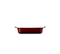LE CREUSET Plat à four Tradition 32x24cm/4l Grenat rouge foncé