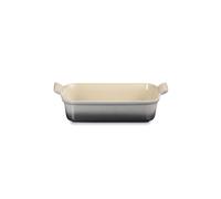 Le Creuset Plat rectangulaire Héritage, céramique, 26 cm, 2,4 L, Flint