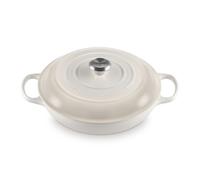 Le Creuset Plat à Rôtir Signature Ovale 31 cm - Meringue