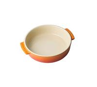 Le Creuset Plat à Tapas, Rond, 500 ml, 14 cm, Céramique, Volcanique, 72102140900001