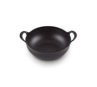 Le Creuset Plat Balti en Fonte émaillée 24 cm, 2,7 litres, Noir Mat, 20142240000460