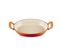 Le Creuset Plat ovale en fonte Modern Heritage, Flame