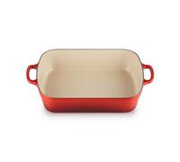 LE CREUSET - 20184330602422 - PLAT RECTANGULAIRE - 33 CM - ROUGE