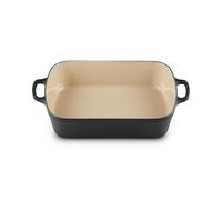 Le Creuset Plat Signature Rectangulaire en Fonte Émaillée, 33 cm, 4,9 L, 3,85 kg, Noir Mat, 20184330002422