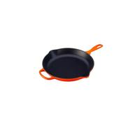 LE CREUSET Poêle à frire et de service Signature 23cm (Rouge Four) orange