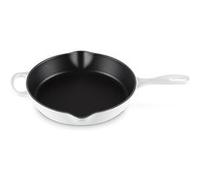 LE CREUSET Poêle à frire Evolution Double Bec 26 cm Blanc Blanc