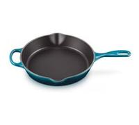 LE CREUSET Poêle à frire Evolution Double Bec 26 cm Deep Teal Bleu Foncé G