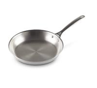 LE CREUSET Poêle à Frire Peu Profonde en Inox, 20 cm, Sans revêtement, 96600220000100