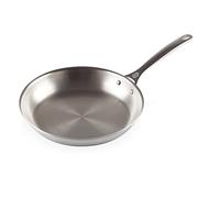 Le Creuset Poêle à Frire Peu Profonde en Inox, 20 cm, Sans revêtement, 96600230001600, Silver