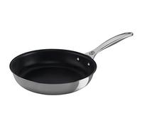 Le Creuset Poêle Anti-Adhérente, Acier Inoxydable 3-Ply, Ø 24 cm