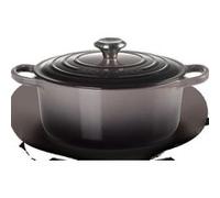 Le Creuset Poêle ronde en fonte Flint 26cm 5.3L Gris G