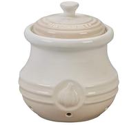 Le Creuset Pot de Conservation à Ail en Céramique, Meringue, 70832307160000