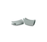 LE CREUSET Protection de poignée en silicone, lot de 2, Garnet gris clair