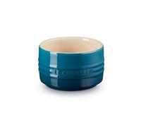 Le Creuset Ramequin en Céramique à Paroi Droite, Empilable, 200 ml, Deep Teal, 70403206420099