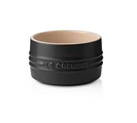 Le Creuset Ramequin en Céramique à Paroi Droite, Empilable, 200 ml, Noir Mat, 70403200000099