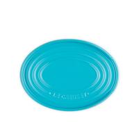 Le Creuset Repose-cuillère oval en céramique, Bleu Caraïbes, 71507151700099