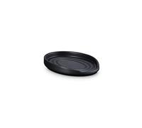 Le Creuset Repose-cuillère oval en céramique, Noir Mat, 71507150000099