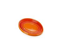 Le Creuset Repose-cuillère oval en céramique, Volcanique, 71507150900099
