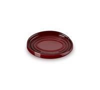 Le Creuset Repose-cuillère ovale en grès, grenat, 71507159490099, Garnet