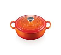 LE CREUSET Poêle à Risotto en fonte 24 cm Orange