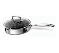 LE CREUSET SAUTEUSE EN INOX AVEC ACCESSOIRE OEUFS POCHÉS 20 CM G