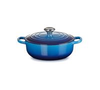 LE CREUSET Sauteuse SIGNATURE 24cm Azure bleu