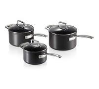 LE CREUSET Set 3 Casseroles Antiadhésives en Aluminium