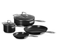Batterie de Cuisine Le Creuset Aluminium avec revêtement céramique anti-adhérent 51825000010098 Noir