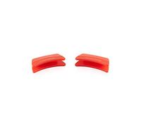 Le Creuset Set de 2 poignées, Silicone, Adaptables, Résistantes à la Chaleur Jusqu'à 250°C, Volcanique, 93010300090000