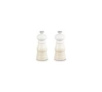 Le Creuset Set de Moulins à Sel et Poivre, Mécanisme en Céramique, Meringue, 44900117160000