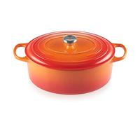 Le Creuset Signature en fonte émaillée 9-1/quarts ovale Français four 9.5 qt flamme