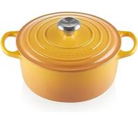 Le Creuset Cocotte Signature en fonte émaillée 24 cm ronde 4,2 L avec couvercle Nectar