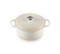 Le Creuset Cocotte en fonte émaillée SIGNATURE ronde 26 cm Meringue