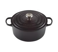 Cocotte Rond 24 cm Le Creuset Signature Fonte 21177240000430 Noir Mat